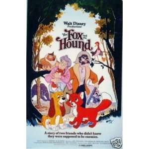  The Fox And The Hound Movie Poster Postcard Everything 