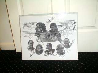   AUTOGRAPHED TEAM OF THE DECADE LITHOGRAPH (SPECIAL PRICE NOW)  