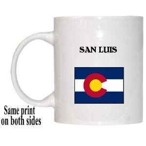    US State Flag   SAN LUIS, Colorado (CO) Mug 