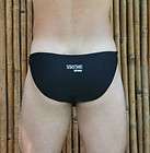 NEW Mens Sebastiano Swimwear Black Bikini size Med