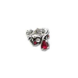  Passion   Alchemy Gothic Pewter Ring, size 8 Jewelry