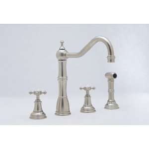  Kitchen Faucet With Handspray by Rohl   U4775X in Polished 