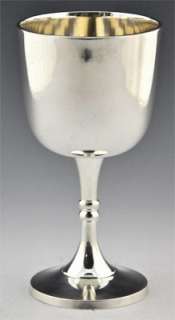 Plain, No Design, Silver Plated 4 Altar Chalice  