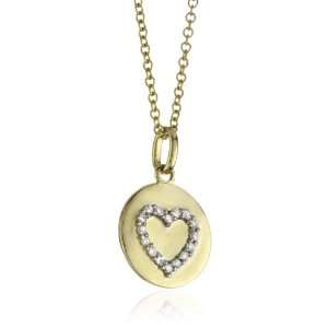  KC Designs Peace and Love Diamond 14k Yellow Gold Baby 