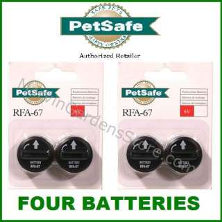   PETSAFE IN GROUD DOG FENCE RECEIVER COLLAR REPLACEMENT BATTERY RFA 67