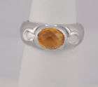 Amazing Salavetti Orange Citrine Gemstone 18 ct ring
