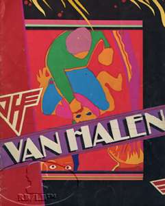 Original tour program for the VAN HALEN 1981 FAIR WARNING Tour 