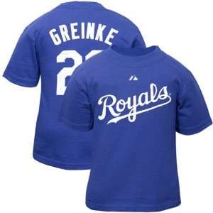  MLB Majestic Kansas City Royals #23 Zack Greinke Toddler 
