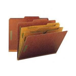  Six Section Pressboard Folders with 2 Pocket Dividers 