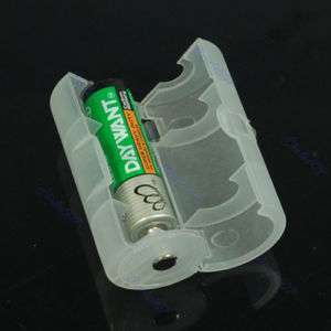 1pcs AA to D Size Battery Adaptor Holder Case Converter  