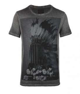 Blackcrow King S/s Crew, Men, Graphic T Shirts, AllSaints Spitalfields