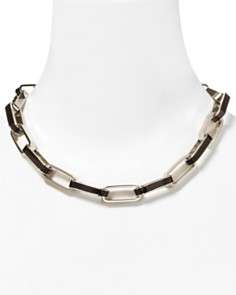 MARC BY MARC JACOBS Turnlock Enamel Link Necklace, 19