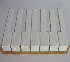   OCTAVE SET of SCHAFF PIANO# 1395 (OFF WHITE) REPLACEMENT PIANO KEYTOPS