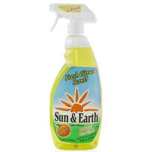 Sun & Earth Glass Cleaner, Fresh Citrus Scent
