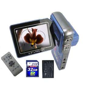   Monitor (Free 32GB SDHC Card & 2 Li ion batteries)