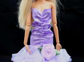  Barbie Princess Dresses Clothes Gown For Dolls Party B14 