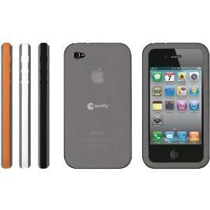  MACALLY TRIBANDG IPHONE 4 GRAY SILICONE CASE WITH 