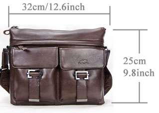   genuine leather shoulder bag fashion casual Messenger briefcase 1188