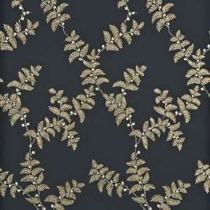    Berry Trail   Charcoal Indoor Wallcovering 
