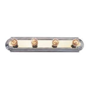 Livex 1144 52 Bath Basics Bathroom Lights in Chrome & Polished Brass