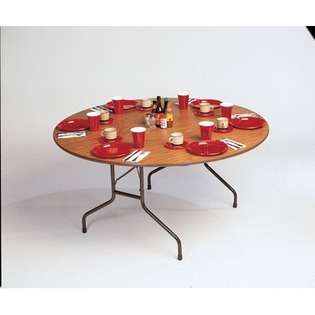 Correll, Inc. High Pressure Round Folding Tables   Size 60 Round, Top 