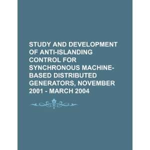  and development of anti islanding control for synchronous machine 