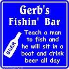 New Personalized Custom Name Fishing Bar Beer Tavern Pub Gift Fish 