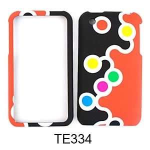  CELL PHONE CASE COVER FOR APPLE IPHONE 3G 3GS DOTS ON 