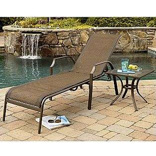   Sling Lounge  Garden Oasis Outdoor Living Patio Furniture Chairs