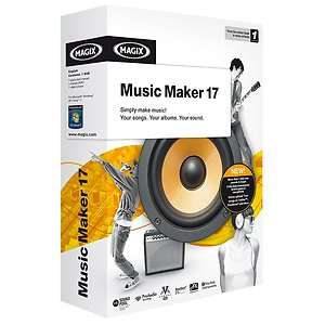   Maker 17 NEW Software Windows 7 / XP / Vista Create & Record Music