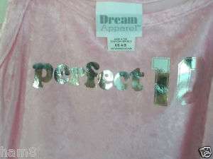 GIRLS DREAM APPAREL 2 PIECE PINK PAJAMAS PERFECT 10  