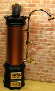   Copper Shower~real metal water heater~Dollhouse 112 scale Miniature
