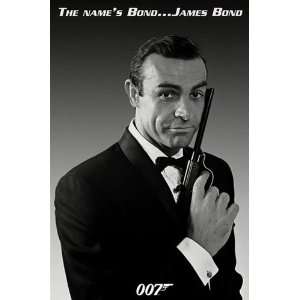 James Bond 007 Sean Connery Tuxedo Movie Poster 24 x 36 inches  
