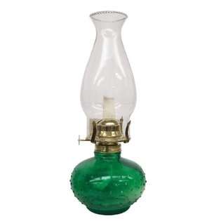 Glo Brite Princess Glass Oil Lamp 