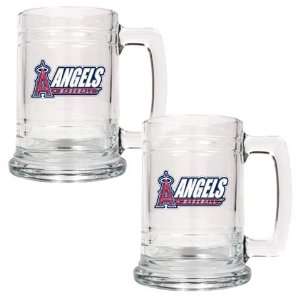  Los Angeles Angels LA Set of 2 Beer Mugs Sports 