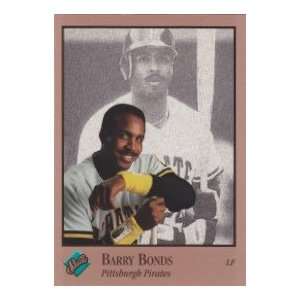 Barry Bonds 1992 Leaf Baseball Studio Portrait (San Francisco 