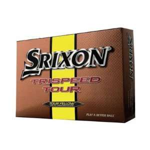  Srixon Trispeed Tour Yellow (2011 Model, One Dozen 