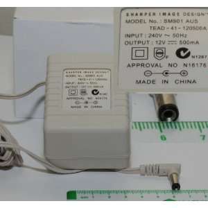  Sharper Image AC Adapter (SM901 AUS) DC 12V 500mA 
