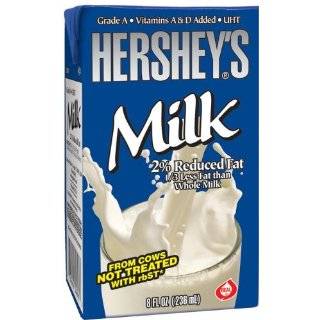 Hersheys 2% Chocolate Milk, 21  8 Ounce Aseptic Boxes  