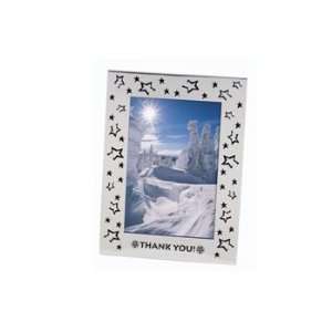  5 x 7 Silver Star Cut Picture Frame 