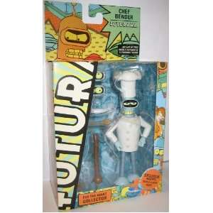 Futurama Toynami Series 8 Action Figure Chef Bender Includes Exclusive 