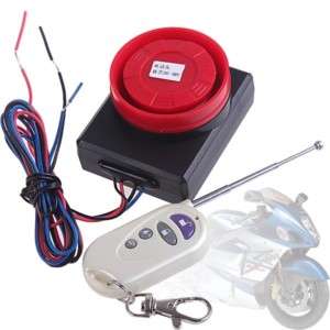 Motorcycle Security Alarm System Set w/ Remote SALA0012  