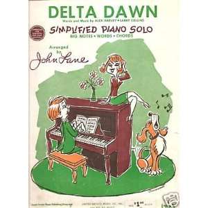  Sheet Music Delta Dawn Harvey Collins 100 