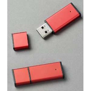   Premium Compact Metalic Red USB Flash Memory Drive 16GB Electronics
