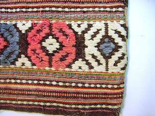 Antique Turkish Wool Rug Saddle Bag Kilim Chuval, Disagi  