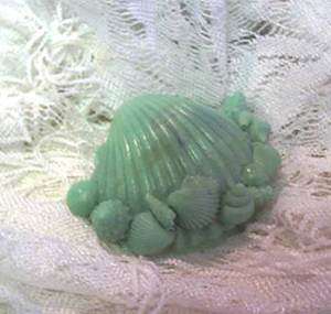 Silicone Clam Sea Shell With Shells Soap Candle Mold  