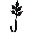 Village Wrought Iron WH 76 S Leaf Wall Hook Small