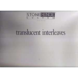  Stone Editions Translucent Interleaves for 12 x 12 Pages 