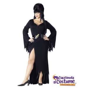    Elvira Standard Plus Size Costume (Standard Plus) Toys & Games