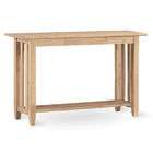 Whitewood International Concepts Mission Sofa Table